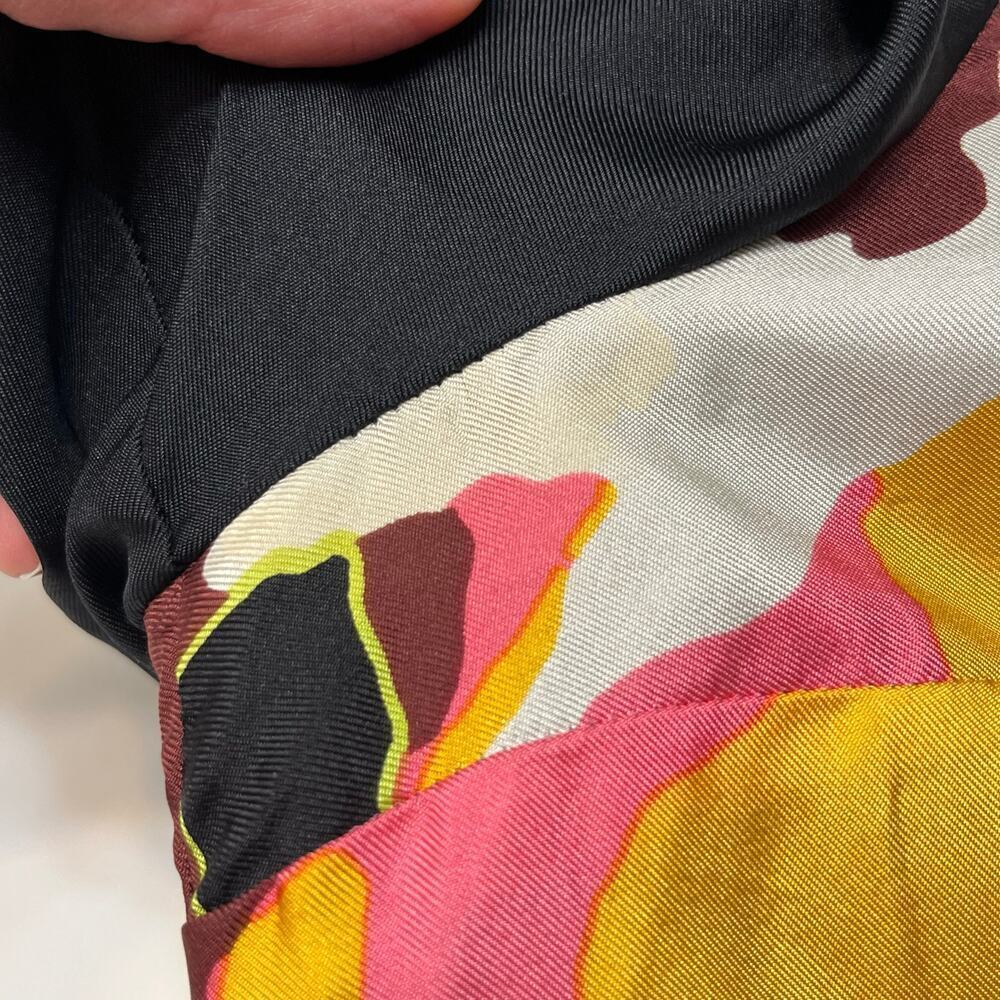 Tibi Black & Colorful Abstract Mini Shift Dress 1… - image 6